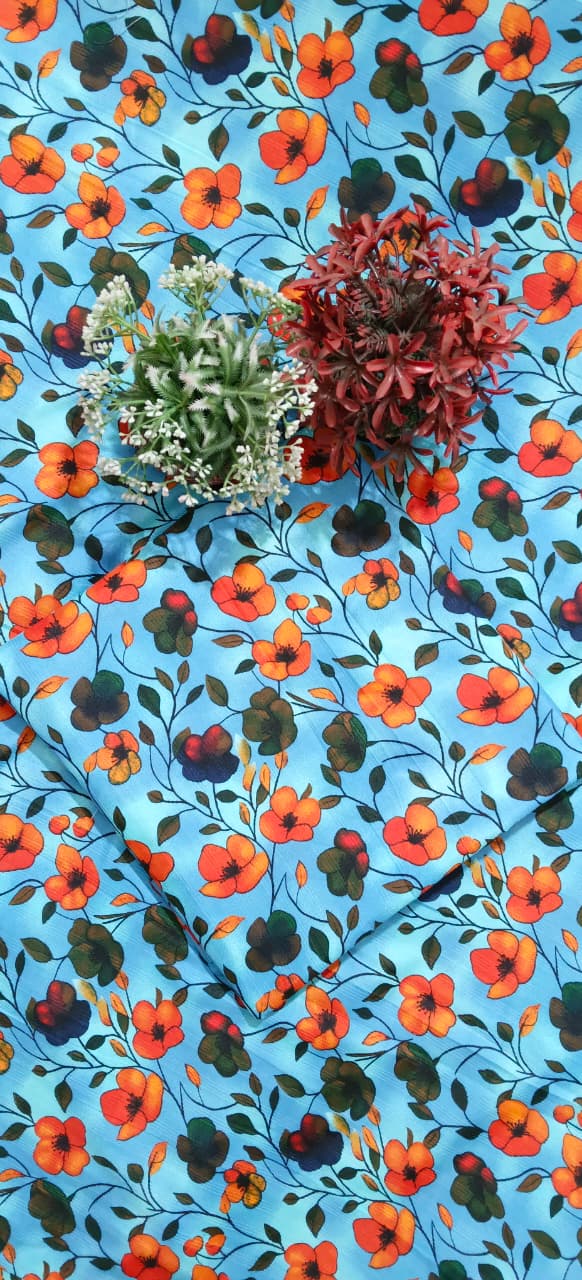 FLORAL PRINTED 2PC D-2