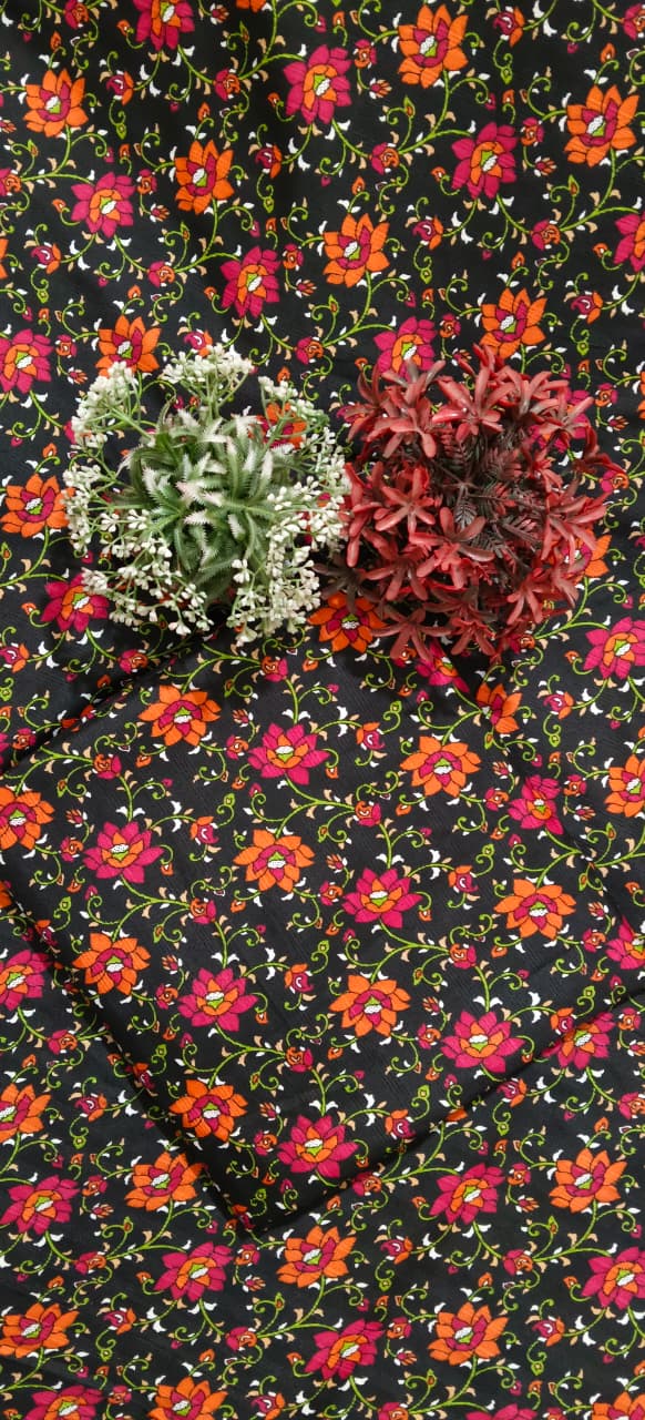 FLORAL PRINTED 2PC D-5