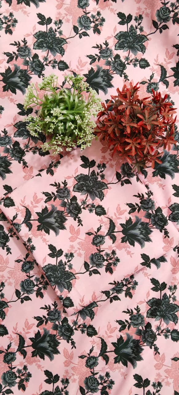 FLORAL PRINTED 2PC D-13