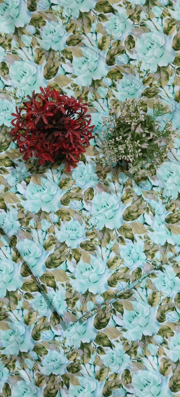 FLORAL PRINTED 2PC D-17