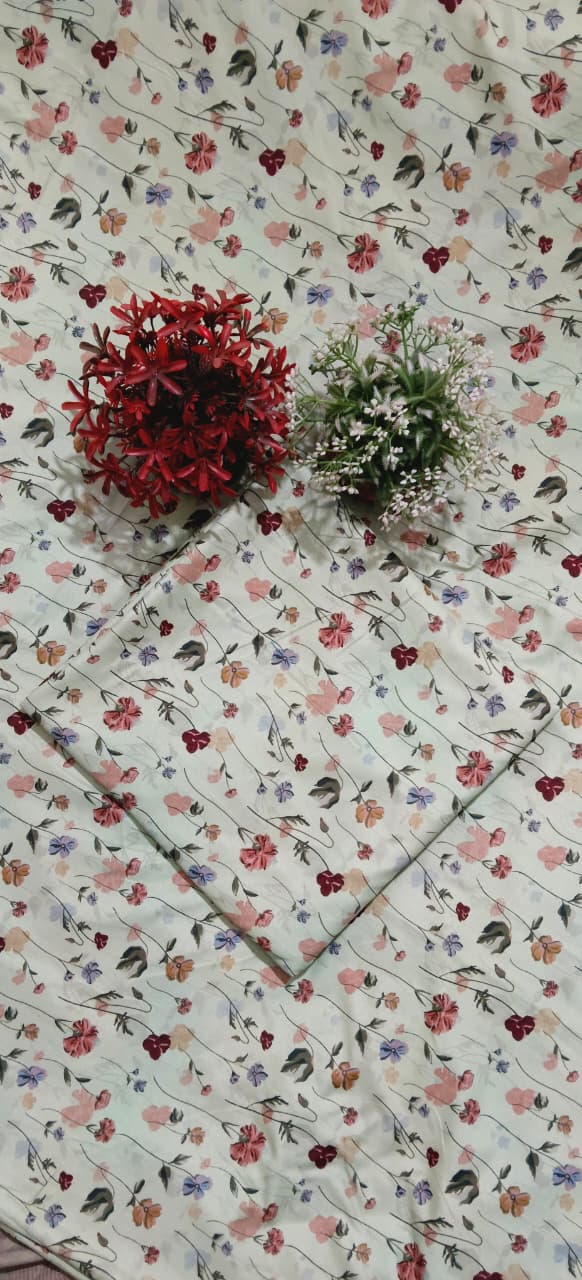 FLORAL PRINTED 2PC D-26