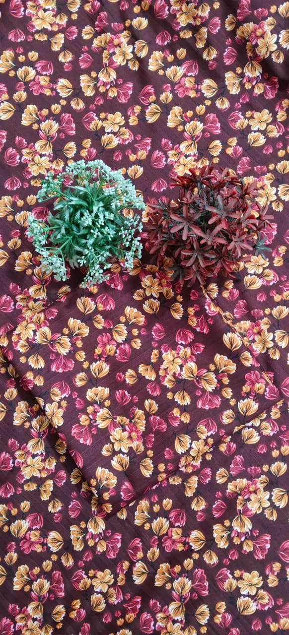 FLORAL PRINTED 2PC D-28